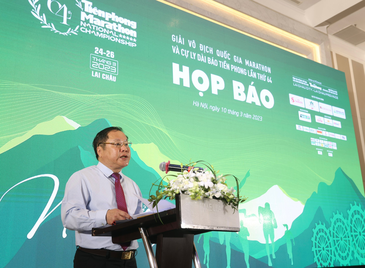 Ông Tống Thanh Hải - Phó Chủ tịch Thường trực UBND tỉnh Lai Châu tin tưởng Tiền Phong Marathon 2023 sẽ làm nên cú hích trong sự phát triển của tỉnh Lai Châu.