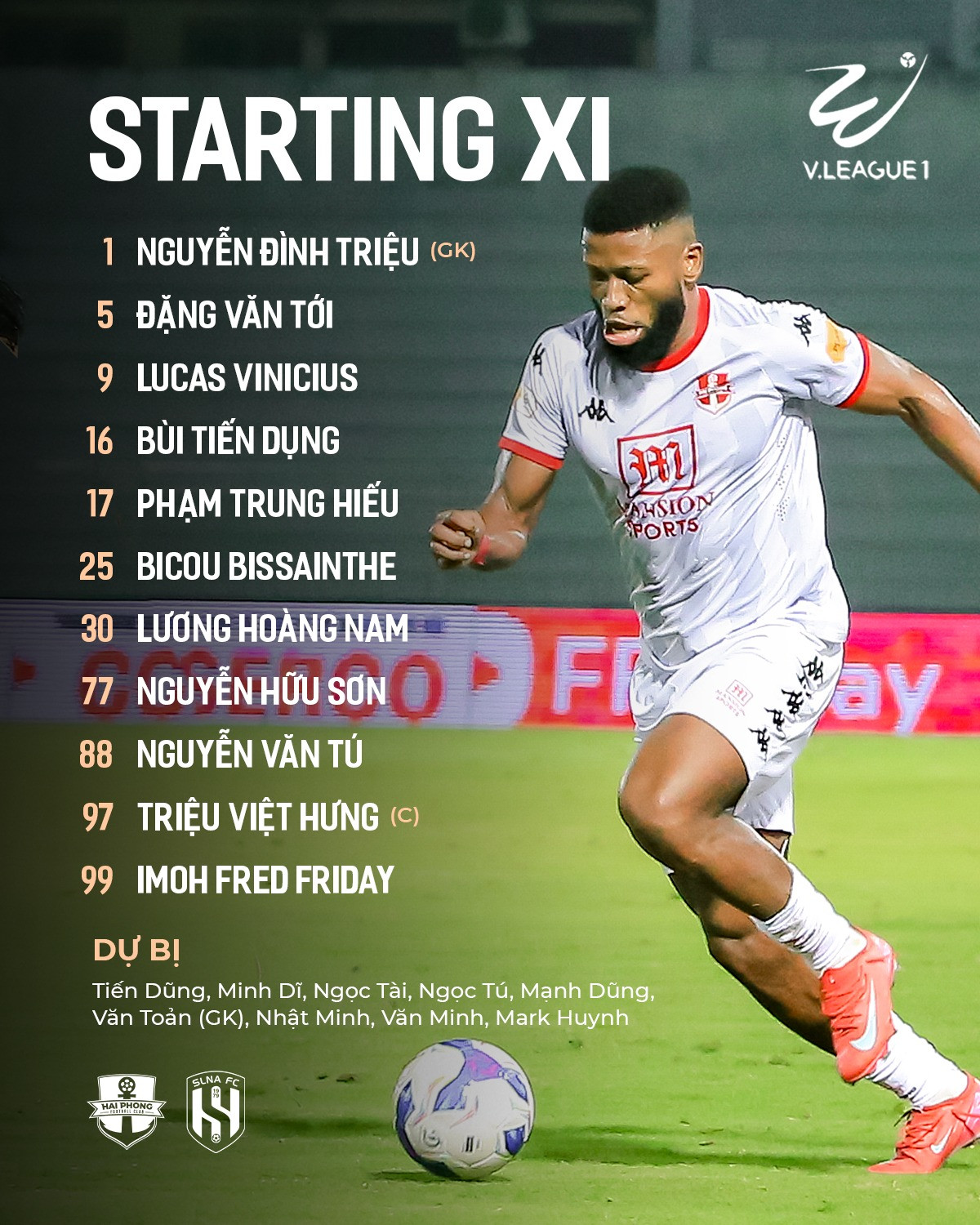 Hải Phòng hòa SLNA trong một buổi tối kém may ảnh 1