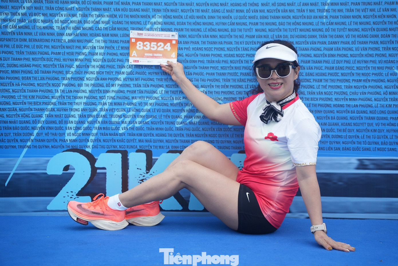 Các VĐV cũng thích thú với sự chuẩn bị công phu của Ban tổ chức, để bất cứ nơi nào cũng có thể tạo nên bức ảnh đẹp.