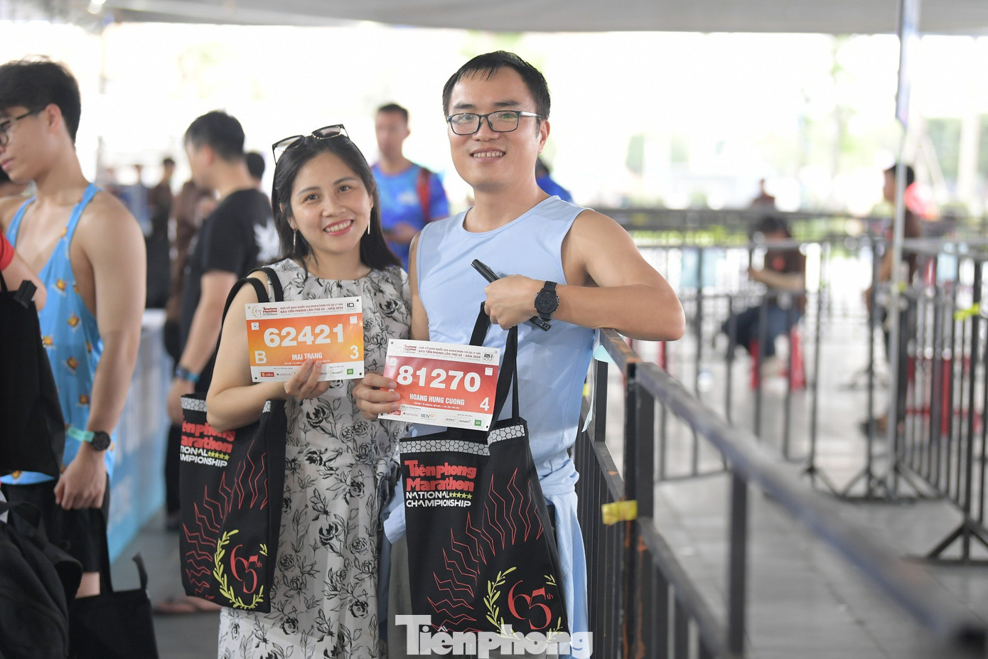 Hầu hết các VĐV đều hài lòng với quy trình nhanh gọn của Ban tổ chức, những người đã làm việc hết sức mình để sẵn sàng chào đón gần 12.000 VĐV đến với Tiền Phong Marathon 2024.