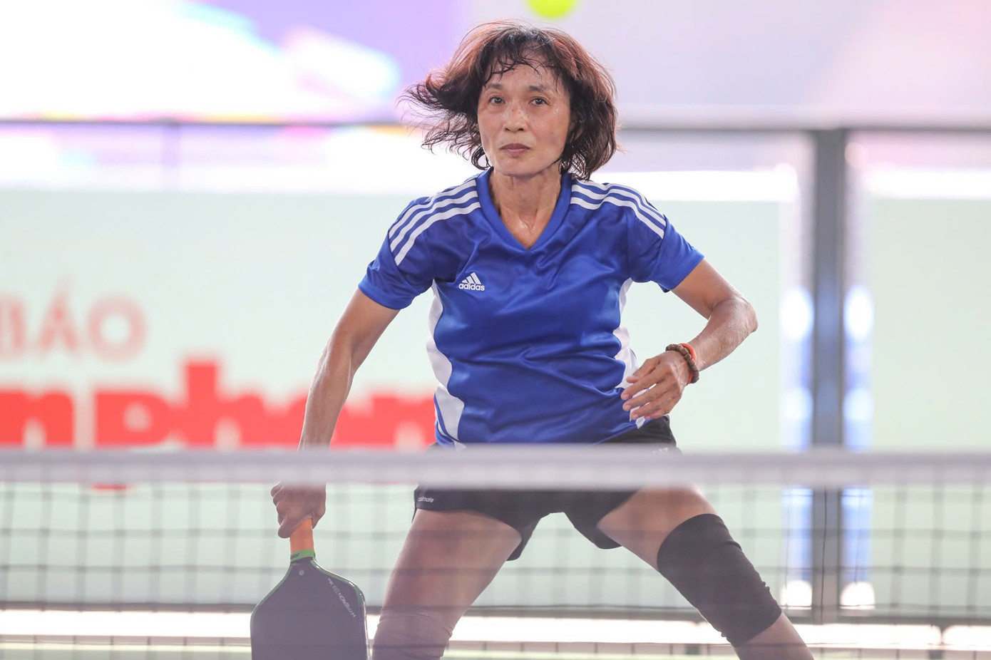 Mặc dù vậy, với kinh nghiệm dày dạn, hai cô dễ dàng làm chủ cây vợt pickleball, đồng thời tham dự nhiều giải trong thời gian qua. Và bây giờ, cả hai có mặt tại Giải Pickleball Việt Nam - Cúp Hyundai Thành Công 2025 ở cụm sân Pickleball D-JOY.