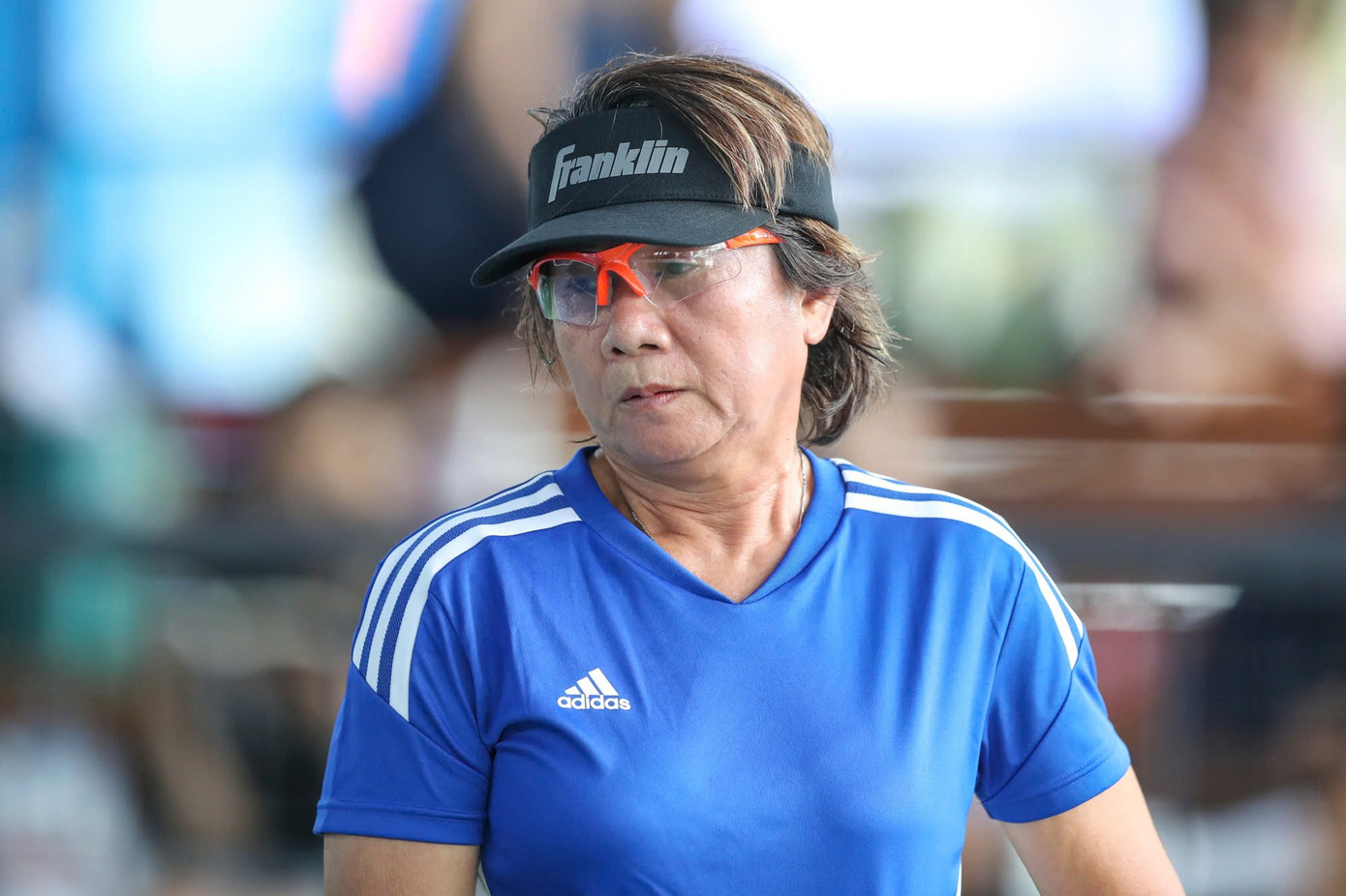 Nữ vận động viên 60 tuổi cho biết, những kỹ năng bóng bàn và tennis giúp ích cho các cô rất nhiều trong pickleball. Mặc dù vậy, pickleball cũng có những nét riêng thú vị buộc các cô phải thích nghi.