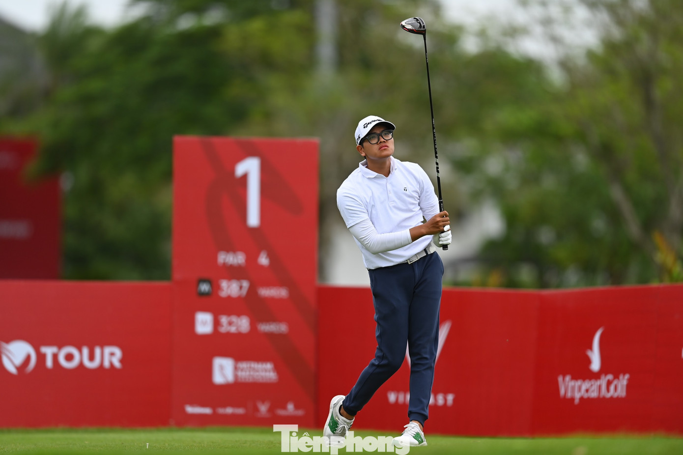 Sau nửa chặng đường buổi sáng đầu tiên, Nguyễn Bảo Long chia sẻ "phong độ không như kỳ vọng, không chắt chiu các đường bóng".