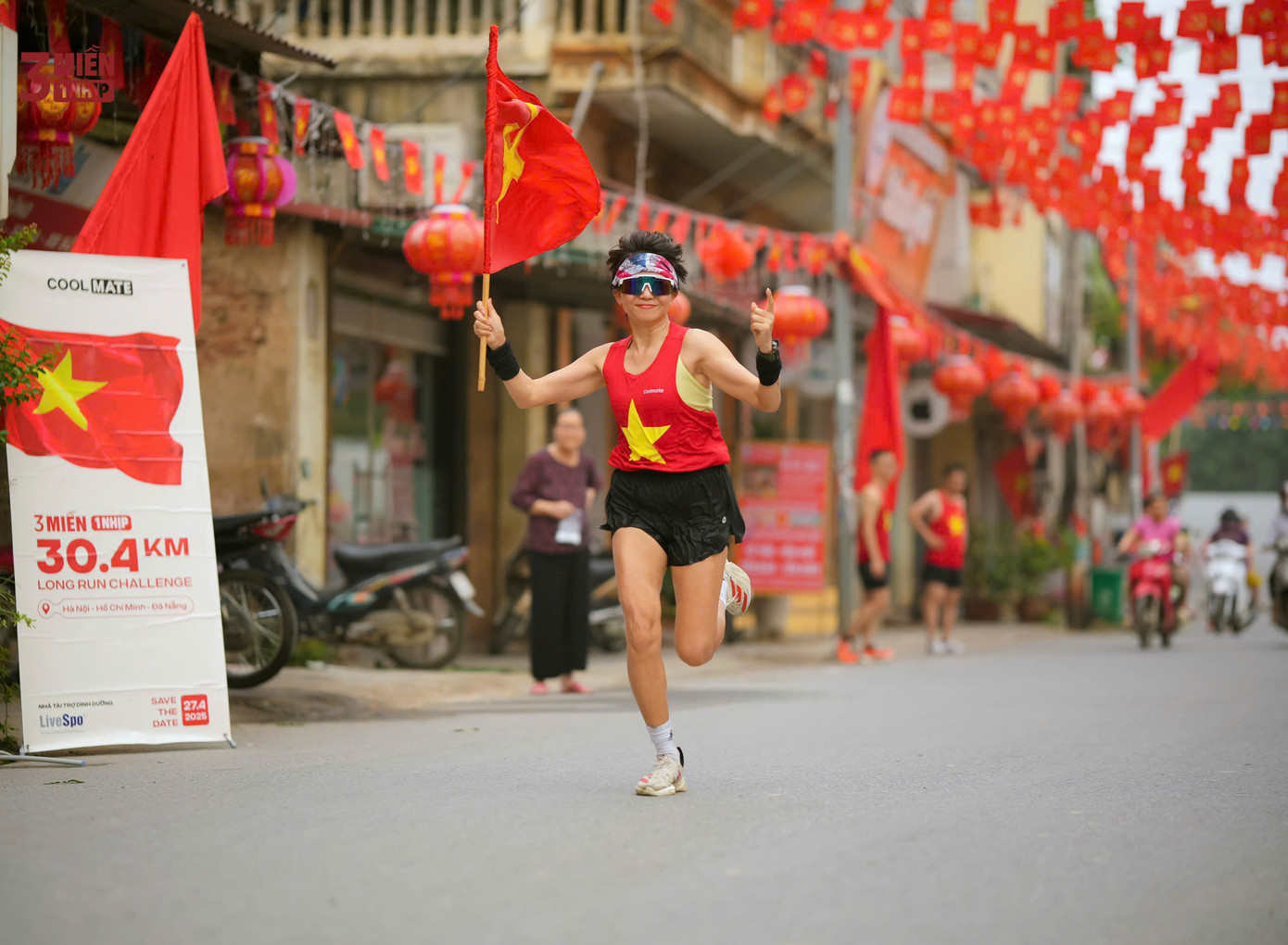 Runner Nguyễn Thị Ánh Tuyết từng về nhì cự ly 10km nữ hệ phong trào ở Tiền Phong Marathon 2025.