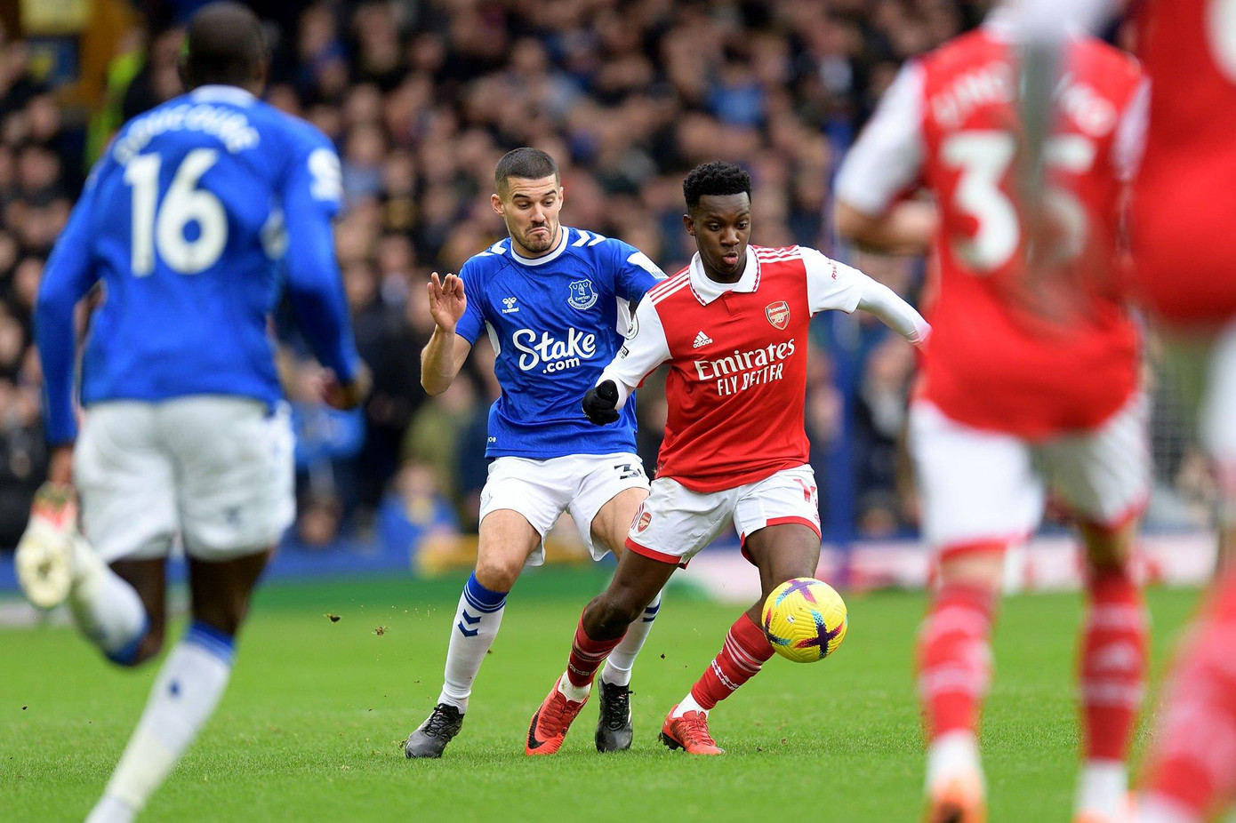 Giúp Everton đả bại Arsenal 1-0, HLV Sean Dyche có màn ra mắt hoàn hảo ảnh 11 Giúp Everton đả bại Arsenal 1-0, HLV Sean Dyche có màn ra mắt hoàn hảo ảnh 11