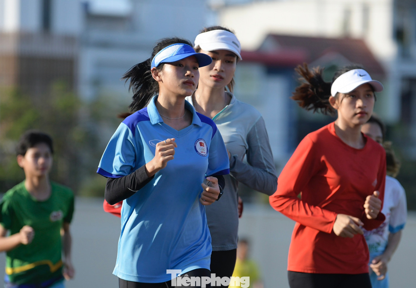 Cô đang hướng đến thành tích cao nhất tại Tiền Phong Marathon 2024 cự ly 5km hệ nữ trẻ. Cô đang hướng đến thành tích cao nhất tại Tiền Phong Marathon 2024 cự ly 5km hệ nữ trẻ.