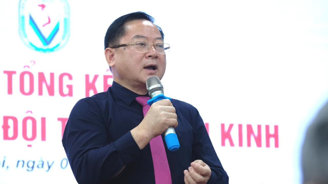 Ông Lê Xuân Sơn, Tổng biên tập báo Tiền Phong, Giám đốc Quỹ hỗ trợ tài năng trẻ phát biểu trong Lễ Tổng kết, trao thưởng. (Ảnh: Mạnh Thắng) Ông Lê Xuân Sơn, Tổng biên tập báo Tiền Phong, Giám đốc Quỹ hỗ trợ tài năng trẻ phát biểu trong Lễ Tổng kết, trao thưởng. (Ảnh: Mạnh Thắng)