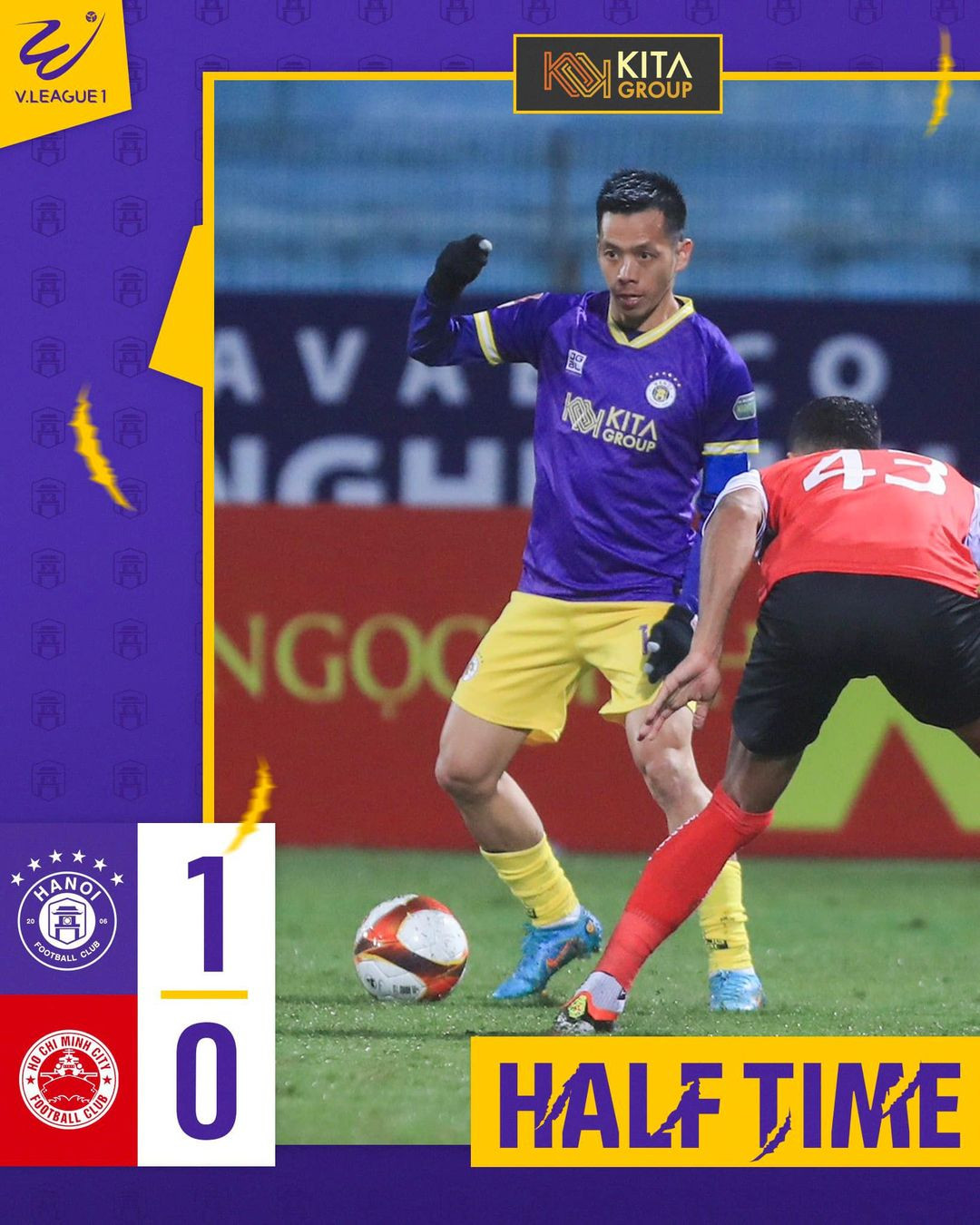 Văn Quyết và đồng đội hưởng niềm vui thắng trận trước CLB TP.HCM sau 3 trận toàn hòa và thua ảnh 31