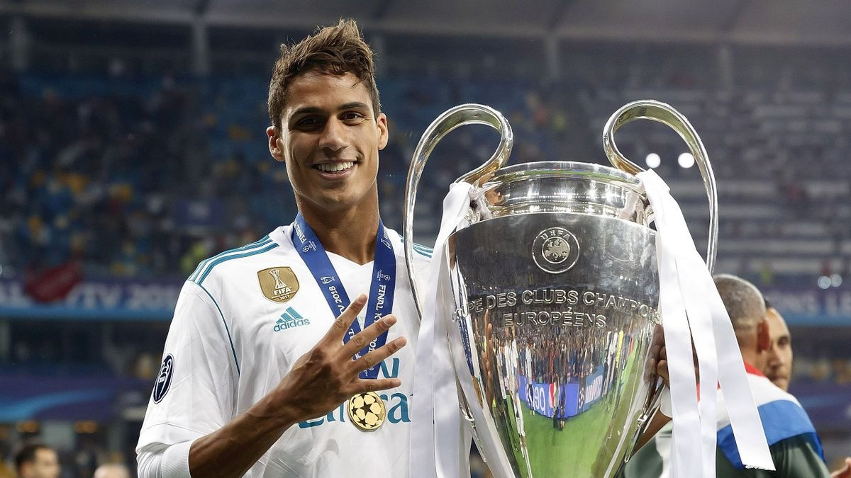 Varane từng 4 lần đoạt Champions League cùng Real.