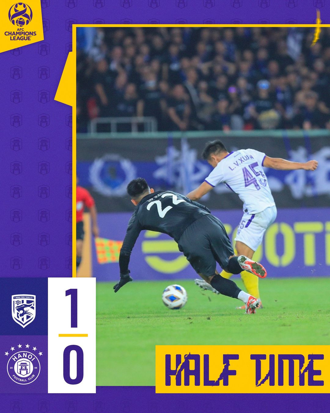 Mất 2 cầu thủ, Hà Nội FC nhận thất bại đáng tiếc 1-2 trước Wuhan Three Towns ảnh 18