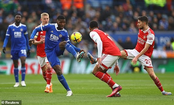 Thắng tối thiểu Leicester, Arsenal xây chắc ngôi đầu Ngoại hạng Anh ảnh 5 Thắng tối thiểu Leicester, Arsenal xây chắc ngôi đầu Ngoại hạng Anh ảnh 5