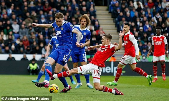 Thắng tối thiểu Leicester, Arsenal xây chắc ngôi đầu Ngoại hạng Anh ảnh 4 Thắng tối thiểu Leicester, Arsenal xây chắc ngôi đầu Ngoại hạng Anh ảnh 4