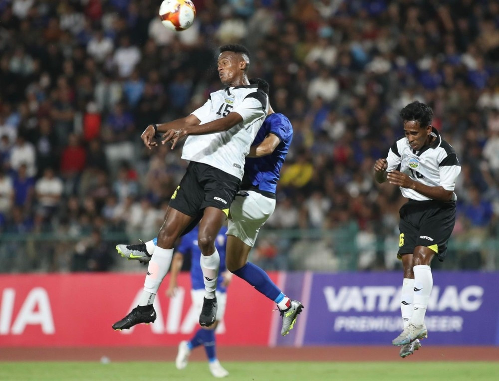 U22 Timor Leste đã gây ấn tượng với chiến thắng 3-0 trước Philippines. (Ảnh: Cambodia2023)