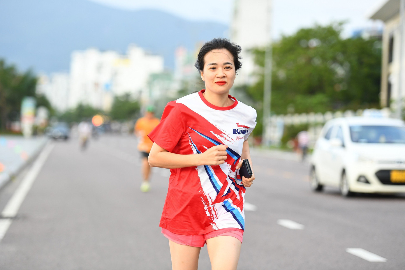 Nụ cười hiển hiện trên môi mọi runner.