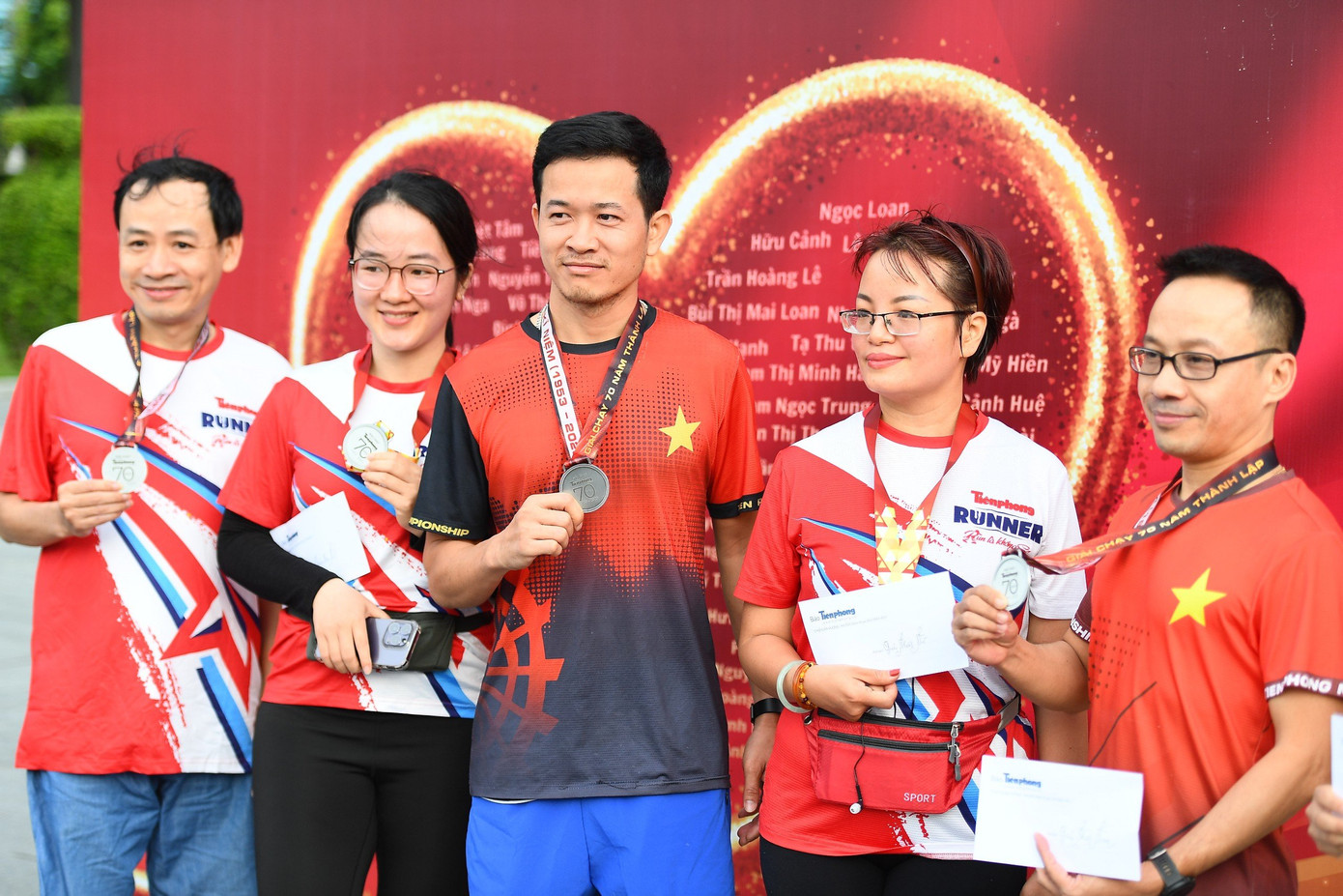 Cùng tiêu chí chạy để có sức khỏe lập thân, lập nghiệp của Tiền Phong Runner.