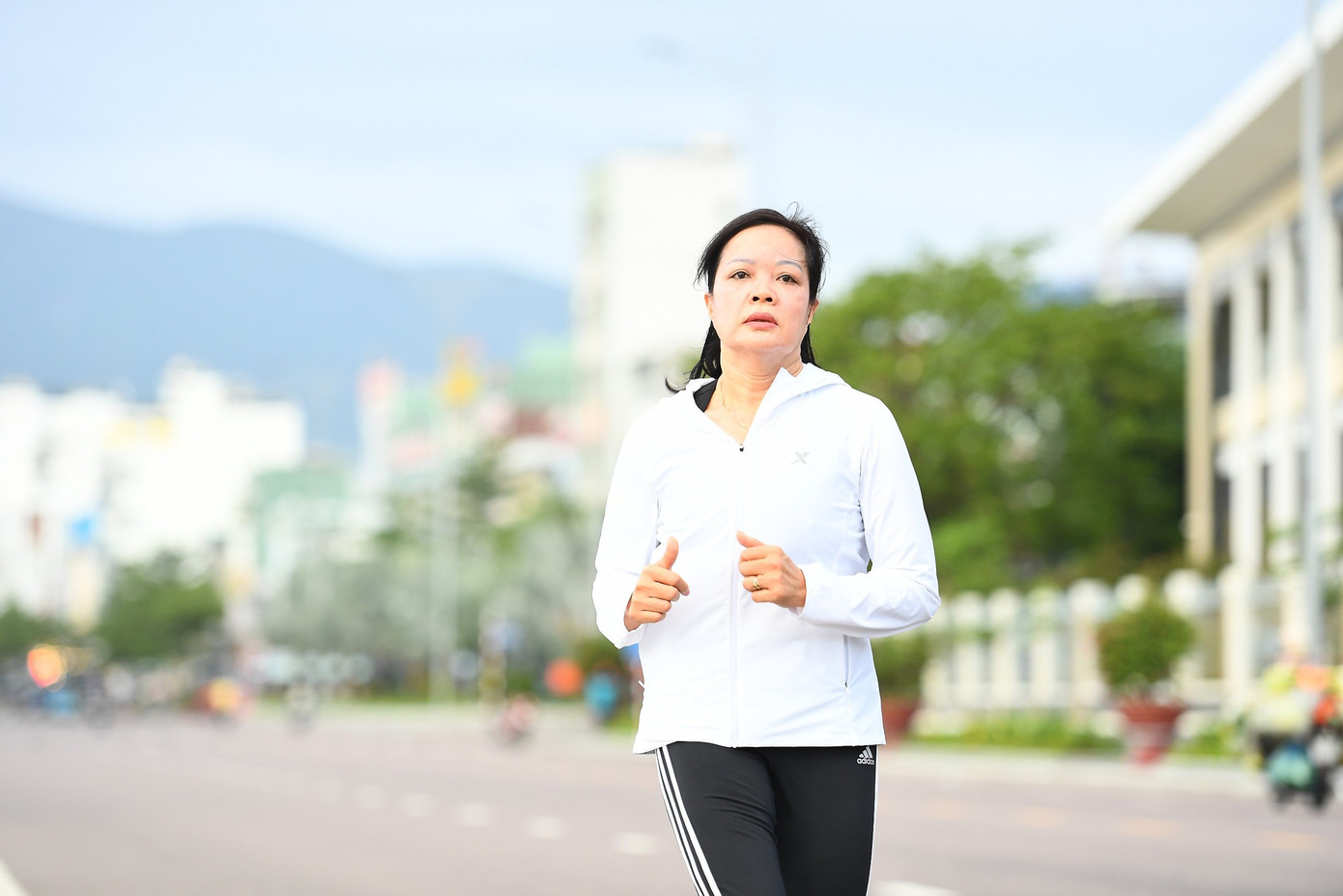 Nụ cười hiển hiện trên môi mọi runner.