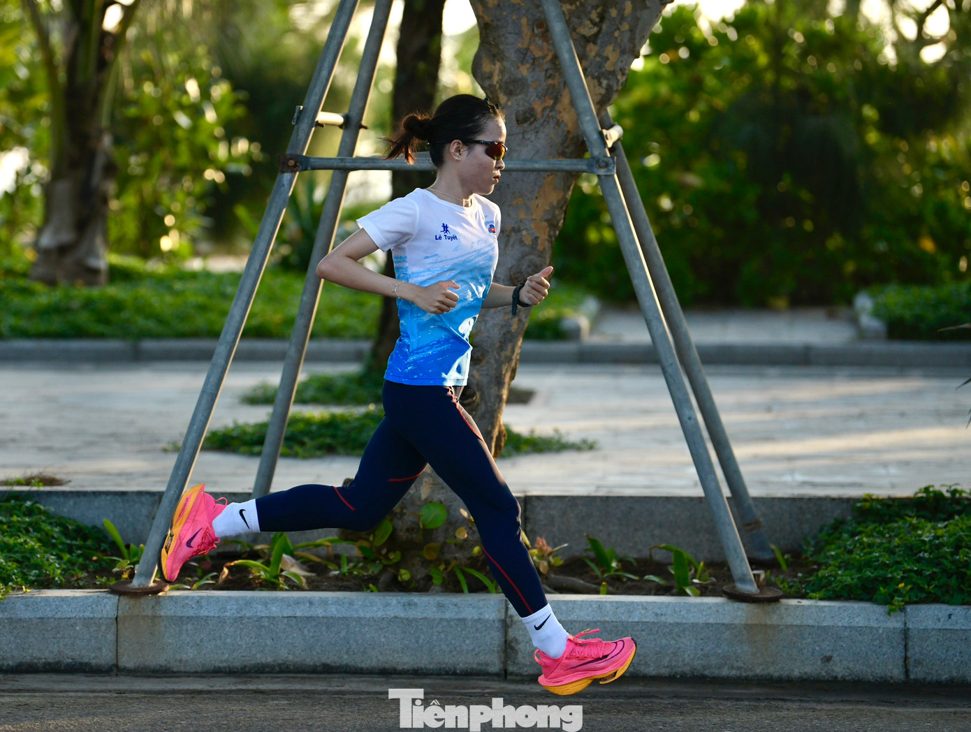 Năm ngoái tại Tiền Phong Marathon ở Lai Châu, Lê Thị Tuyết xuất sắc về nhất nội dung marathon nữ với thành tích 2 giờ 54 phút 52 giây.