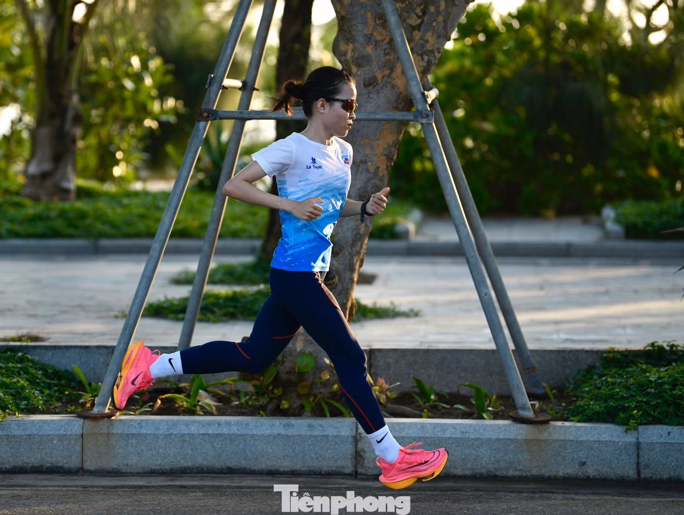 Năm ngoái tại Tiền Phong Marathon ở Lai Châu, Lê Thị Tuyết xuất sắc về nhất nội dung marathon nữ với thành tích 2 giờ 54 phút 52 giây.