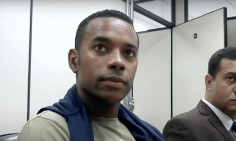 Hình ảnh Robinho trong nhà tù Tremembe II.