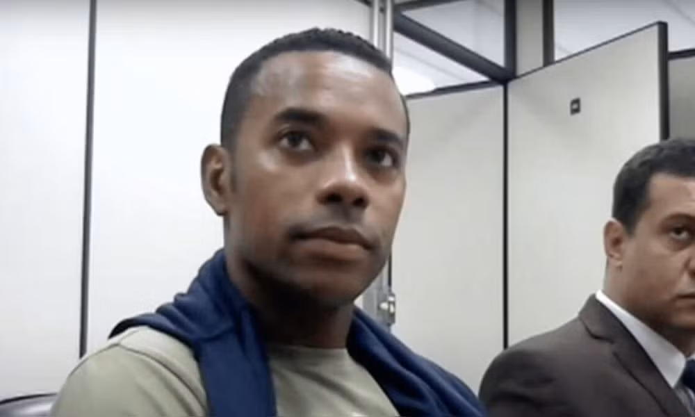 Hình ảnh Robinho trong nhà tù Tremembe II.
