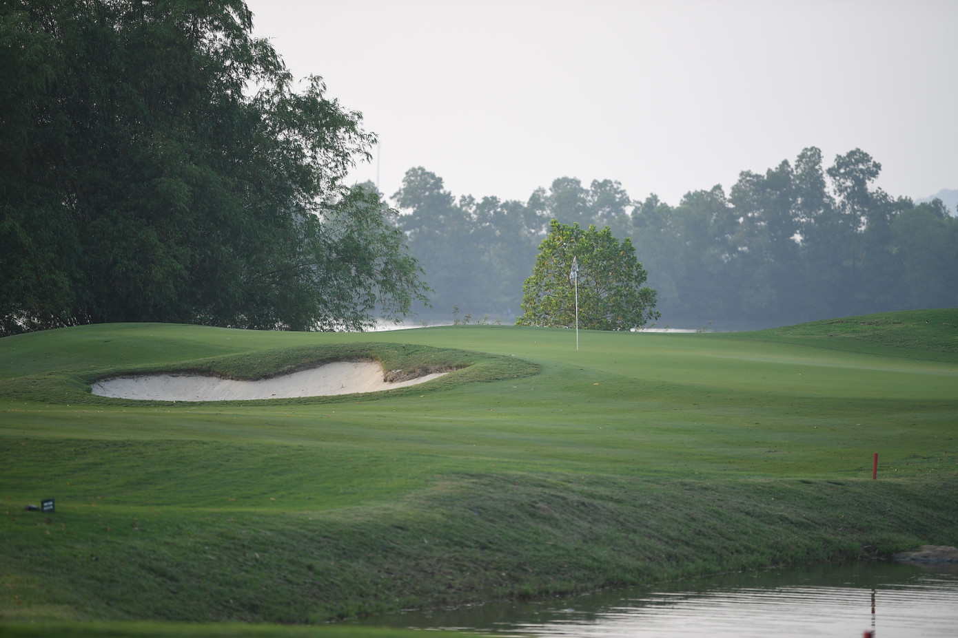 Mùa thu là thời điểm đẹp nhất trong năm của Kings Course, nổi bật với những mảng màu xanh mướt trải dài. Mùa thu là thời điểm đẹp nhất trong năm của Kings Course, nổi bật với những mảng màu xanh mướt trải dài.