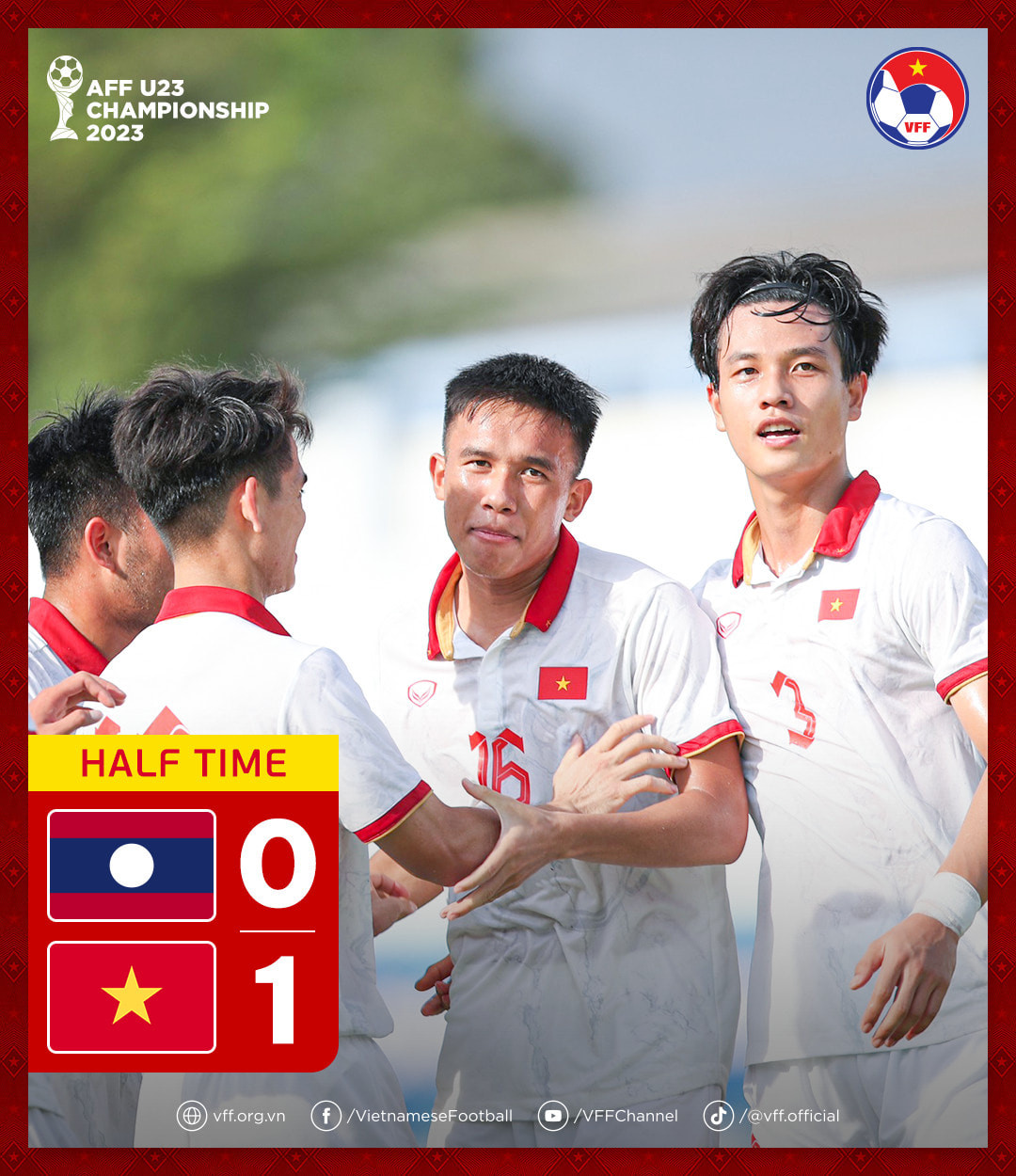 Đánh bại U23 Lào 4-1, U23 Việt Nam chiếm ngôi đầu bảng ngay trận đầu ra quân ảnh 9