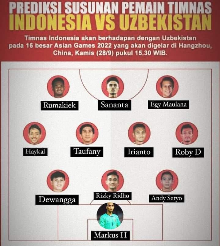 Cú đúp của Esanov giúp Olympic Uzbekistan loại Olympic Indonesia khỏi Asiad 19 ảnh 2 Cú đúp của Esanov giúp Olympic Uzbekistan loại Olympic Indonesia khỏi Asiad 19 ảnh 2
