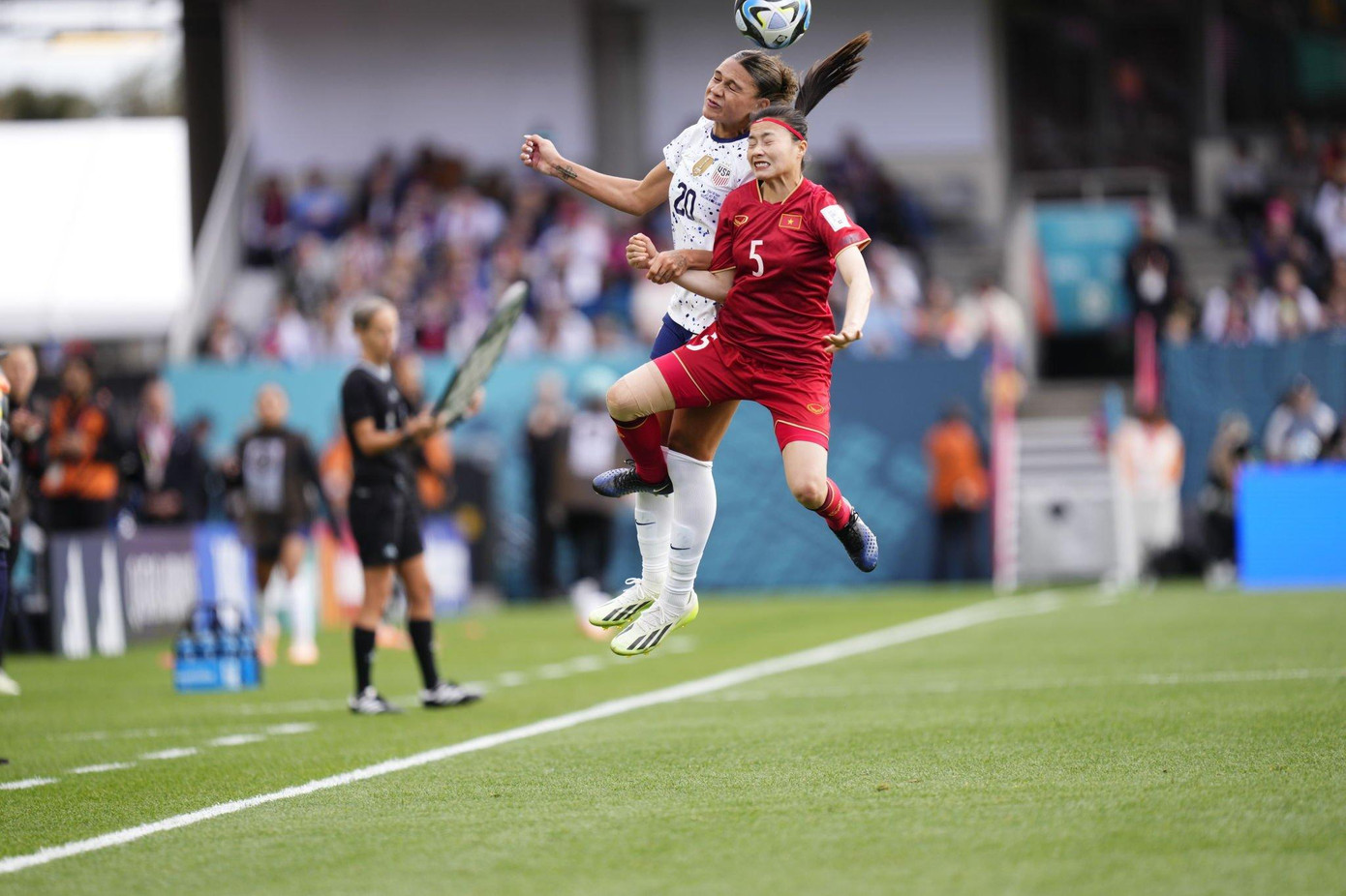 ĐT nữ Việt Nam có màn trình diễn tuyệt vời trong màn ra mắt World Cup dù thua tuyển nữ Mỹ ảnh 45