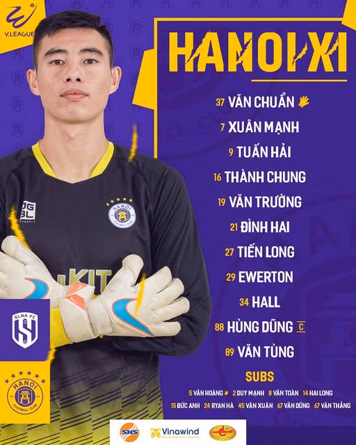 SLNA và CLB Hà Nội níu chân nhau trên bảng xếp hạng ảnh 2