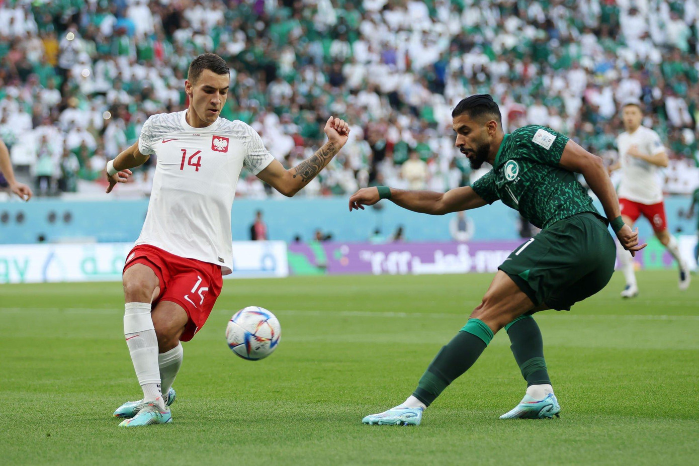 World Cup 2022: Saudi Arabia rất hay, nhưng Szczesny và Lewandowski còn hay hơn để thắng 2-0 ảnh 10