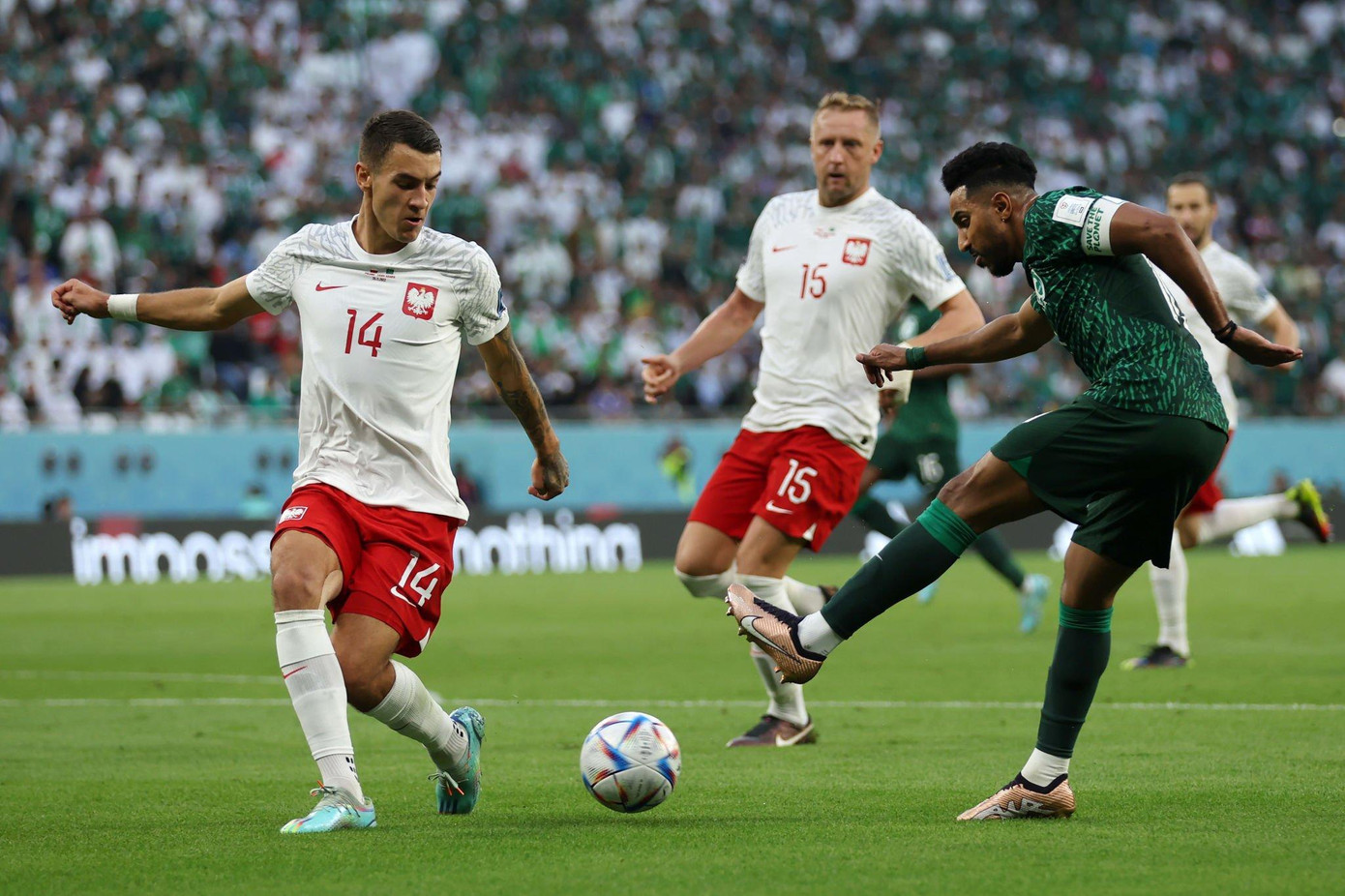 World Cup 2022: Saudi Arabia rất hay, nhưng Szczesny và Lewandowski còn hay hơn để thắng 2-0 ảnh 14