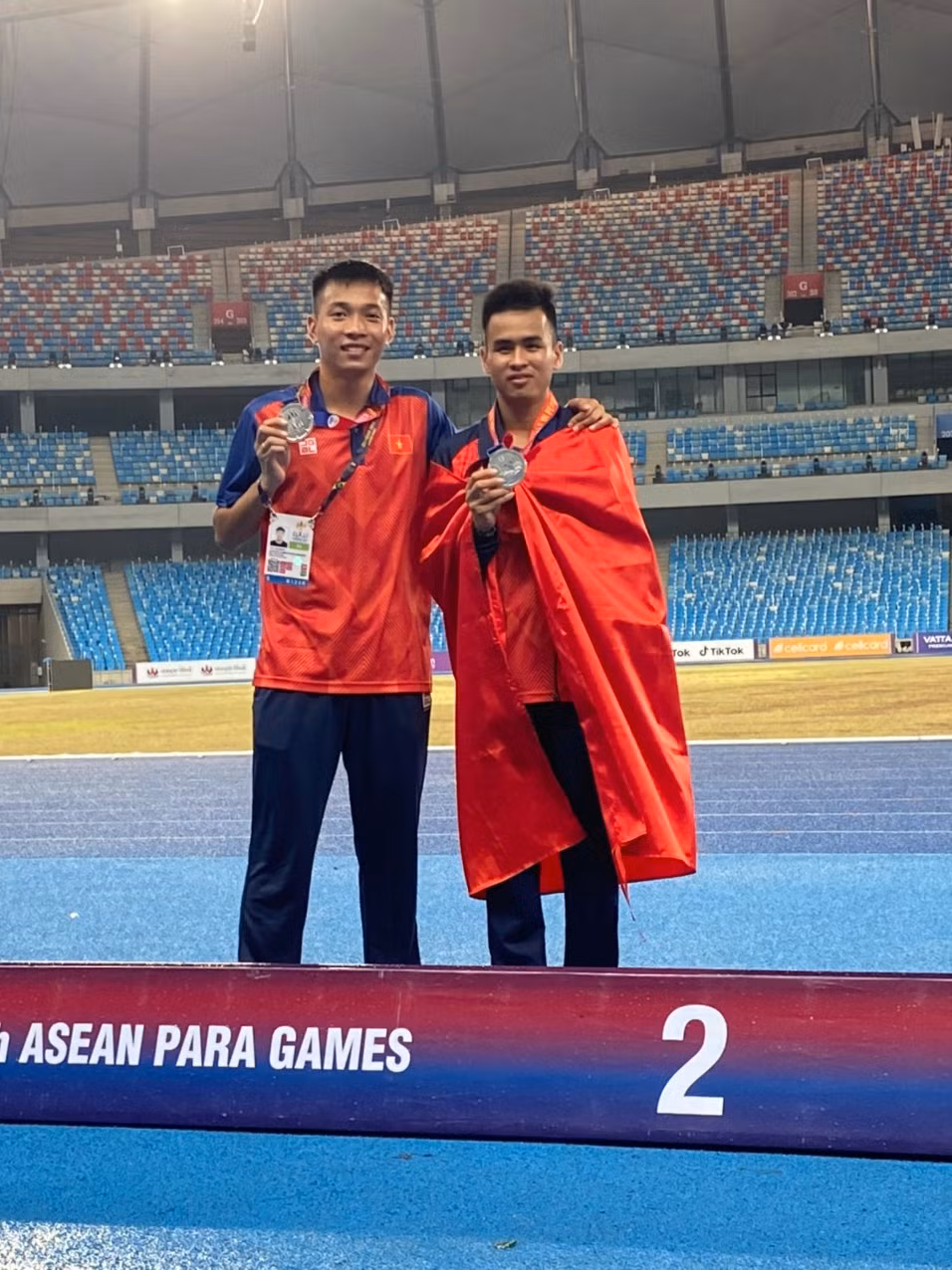 Ngay trong lần đầu tham dự ParaGames, Mạnh xuất sắc giành 3 Huy chương Bạc.