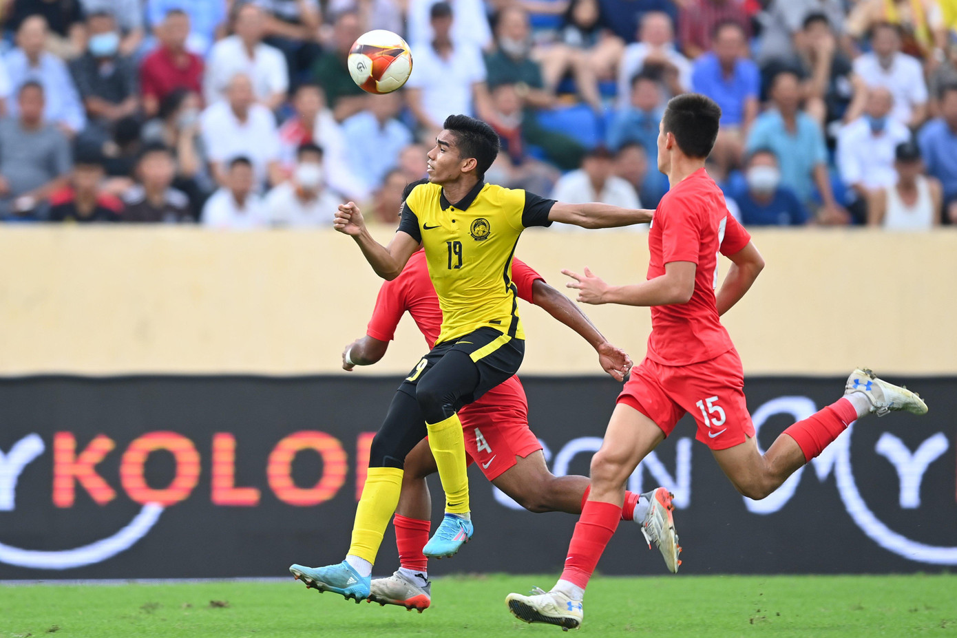 Malaysia đã ghi bàn ở mọi trận vòng bảng, nhưng cũng để thủng lưới ở mọi trận. (Ảnh: Như Ý)