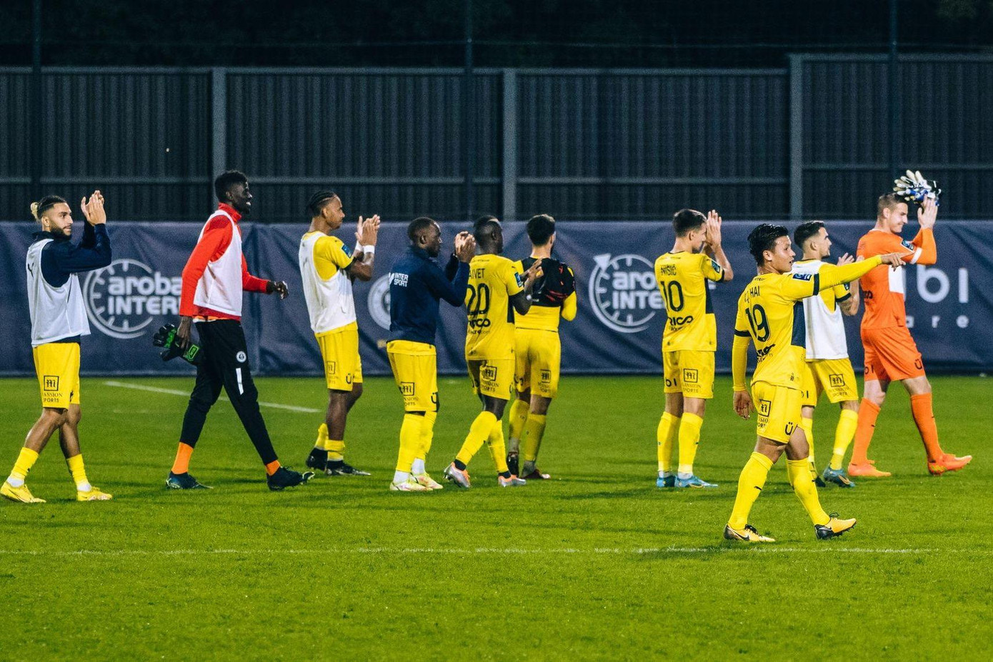 Pau FC sẽ bước vào vòng 8 Cúp Quốc gia Pháp sau chiến thắng 3-0 trước Aigues-Mortes. (Ảnh: Pau FC)