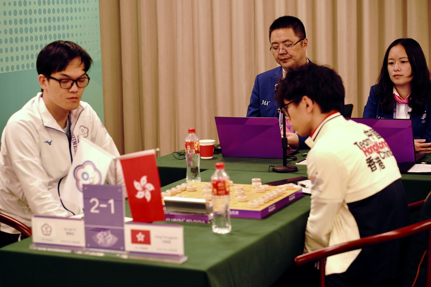 Asiad 19 ngày 1/10: Đội cờ tướng giành huy chương Bạc đồng đội hỗn hợp ảnh 23 Asiad 19 ngày 1/10: Đội cờ tướng giành huy chương Bạc đồng đội hỗn hợp ảnh 23