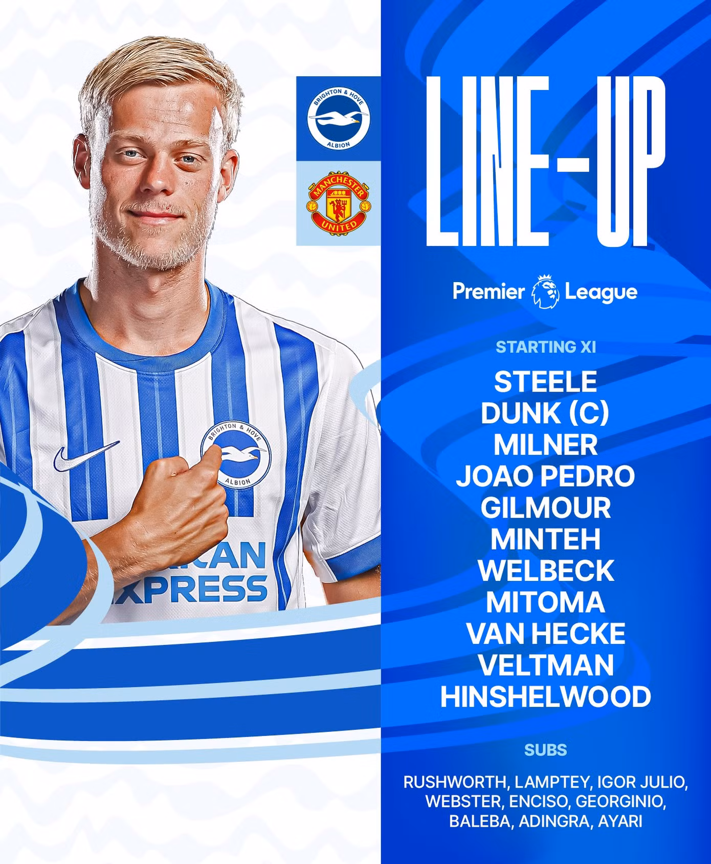 MU thua choáng váng trước Brighton ảnh 1 MU thua choáng váng trước Brighton ảnh 1