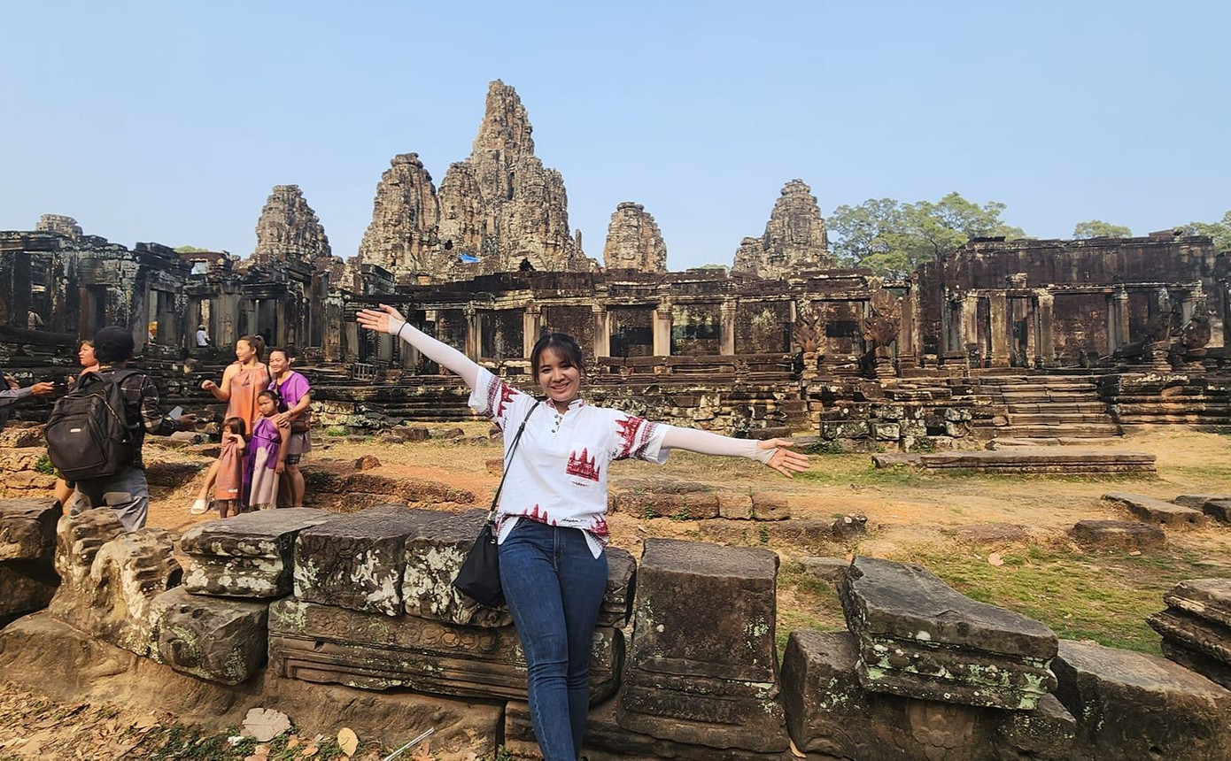 Pheavy đang chiến đấu vì quê hương Campuchia, không phải vì bản thân. (Ảnh: FBNV) Pheavy đang chiến đấu vì quê hương Campuchia, không phải vì bản thân. (Ảnh: FBNV)