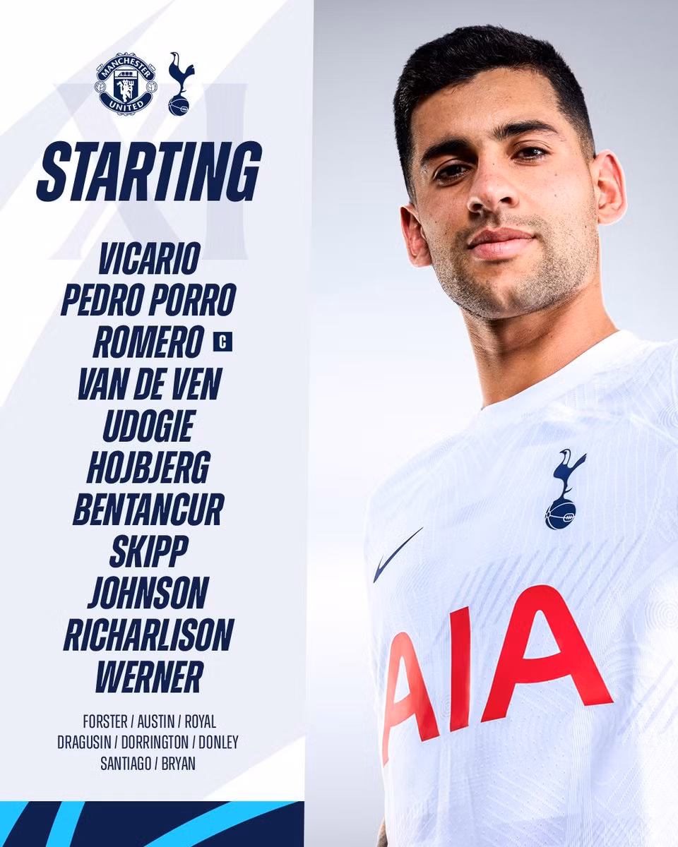 Tottenham khiến MU chia điểm tại Old Trafford ảnh 2 Tottenham khiến MU chia điểm tại Old Trafford ảnh 2