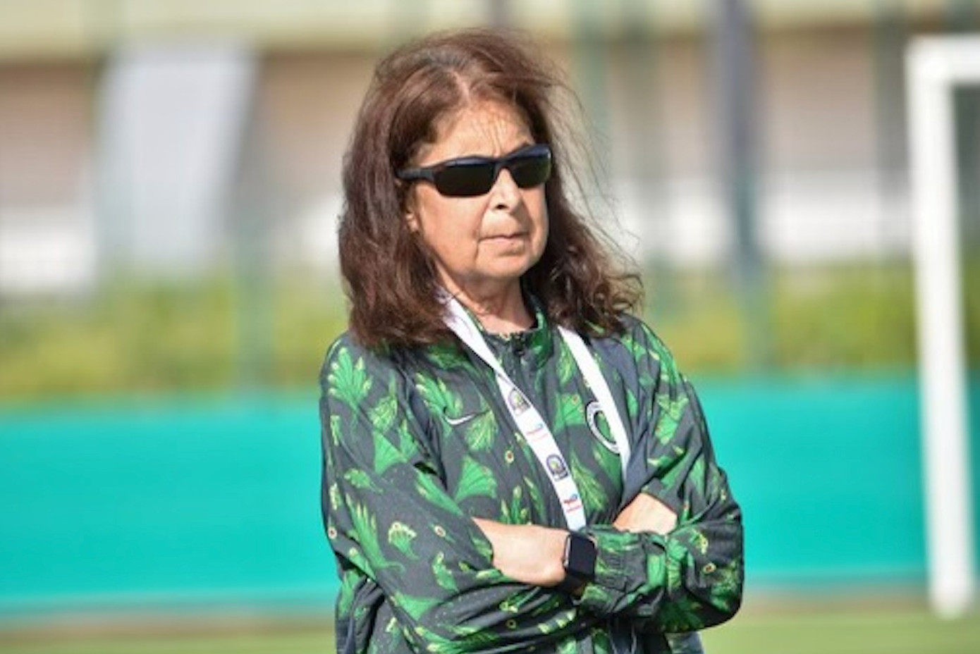 HLV Randy Waldrum và trợ lý, bà Lauren Gregg. (Ảnh: Getty Images)