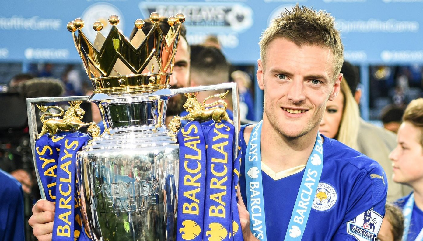 Jamie Vardy vô địch Anh ở tuổi 26, sau khi ra mắt Premier League ở tuổi 25.