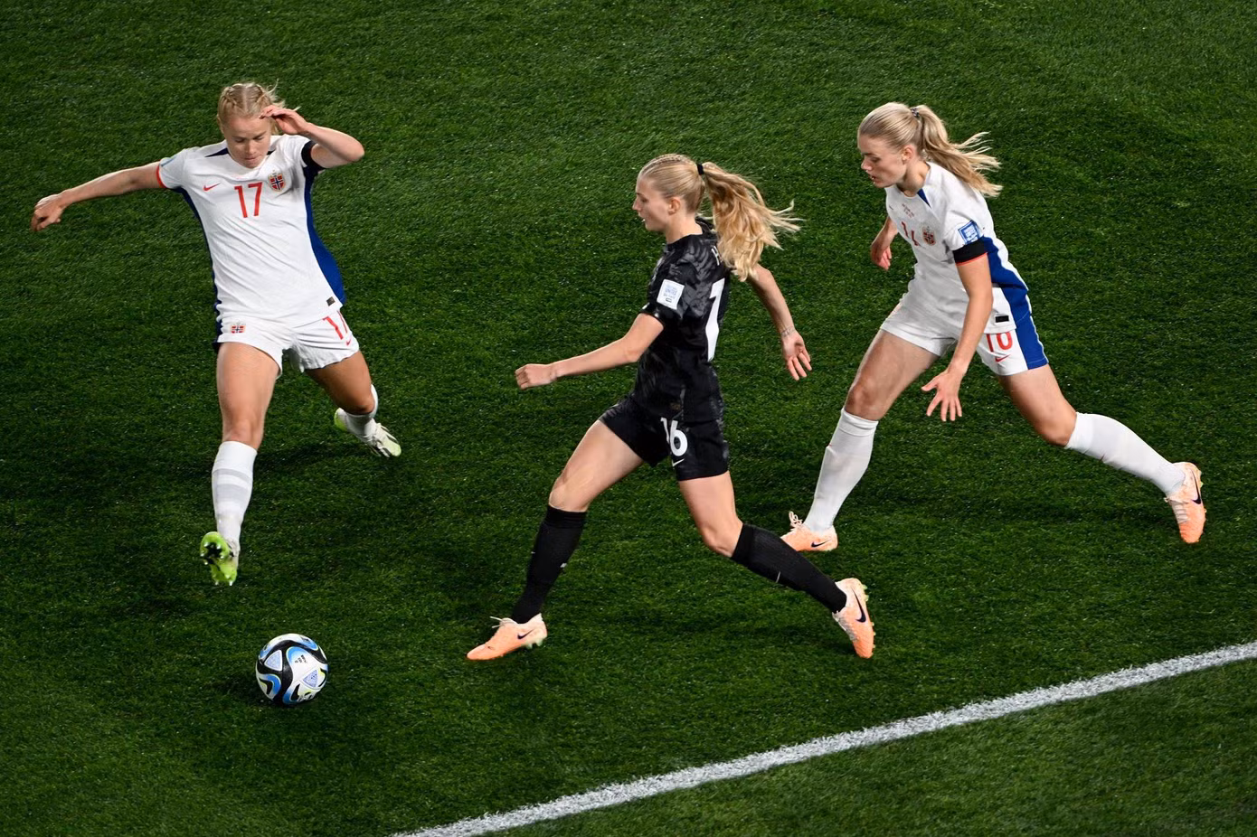 Đánh bại Na Uy 1-0, tuyển nữ New Zealand có chiến thắng lịch sử tại World Cup ảnh 18 Đánh bại Na Uy 1-0, tuyển nữ New Zealand có chiến thắng lịch sử tại World Cup ảnh 18