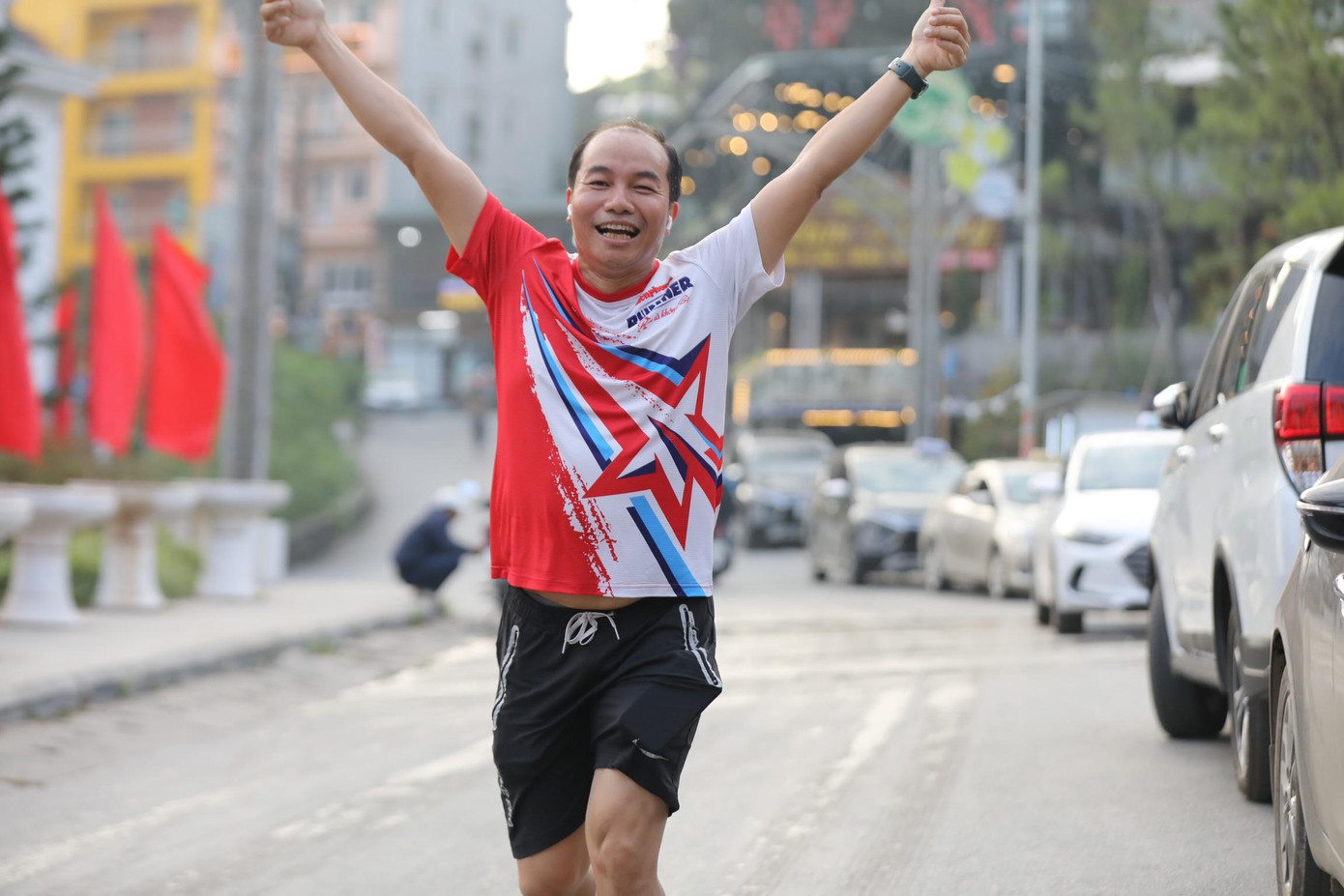 Tất cả không chỉ chinh phục quãng đường 5km, mà còn vượt lên chính bản thân.