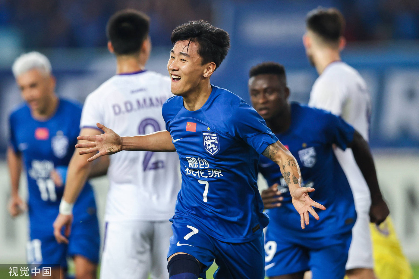 Mất 2 cầu thủ, Hà Nội FC nhận thất bại đáng tiếc 1-2 trước Wuhan Three Towns ảnh 16