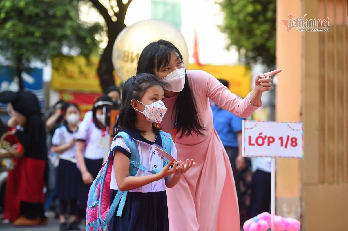 Giáo viên ở TPHCM có được nguồn thu nhập tăng thêm nhờ cơ chế vượt trội. Ảnh: Thanh Tùng