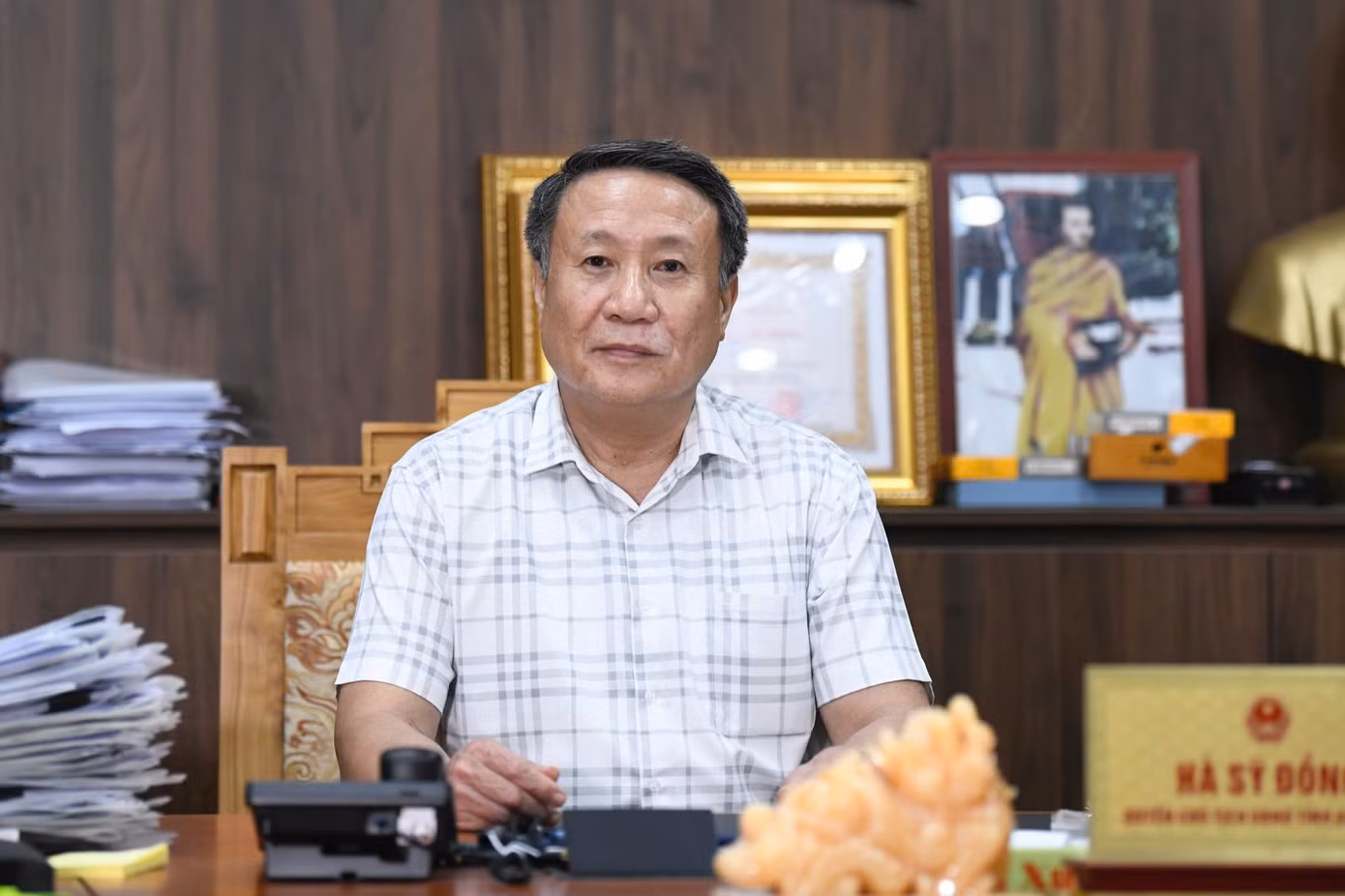Ông Hà Sỹ Đồng - quyền Chủ tịch UBND tỉnh Quảng Trị.