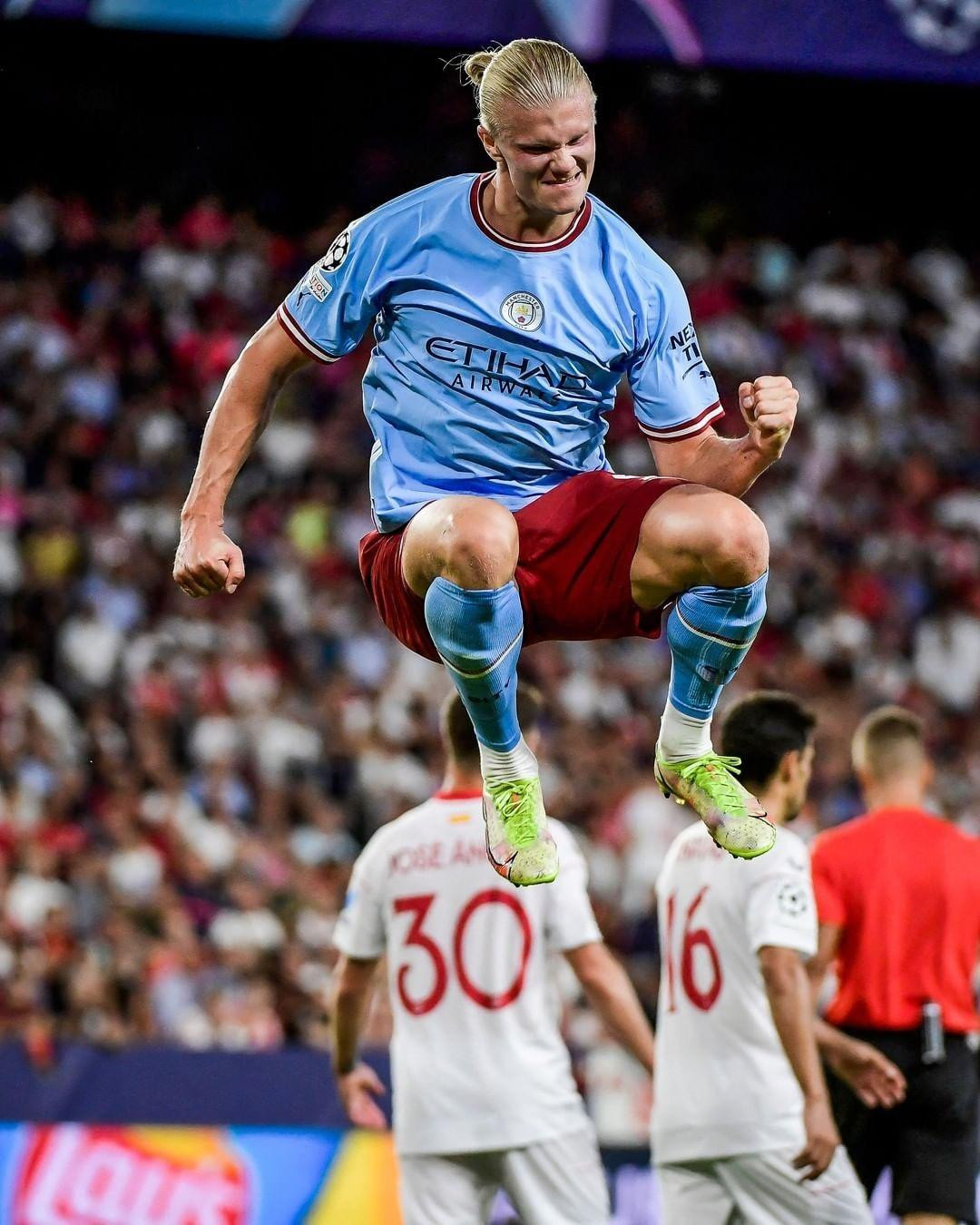 Man City đã phân tích mọi thông số về Haaland trong 5 năm trước khi xác định mua. (Ảnh: Getty Images) Man City đã phân tích mọi thông số về Haaland trong 5 năm trước khi xác định mua. (Ảnh: Getty Images)