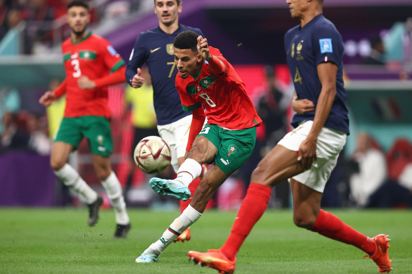 World Cup 2022: Hạ Morocco 2-0, Pháp hẹn kịch chiến Argentina ở chung kết ảnh 35