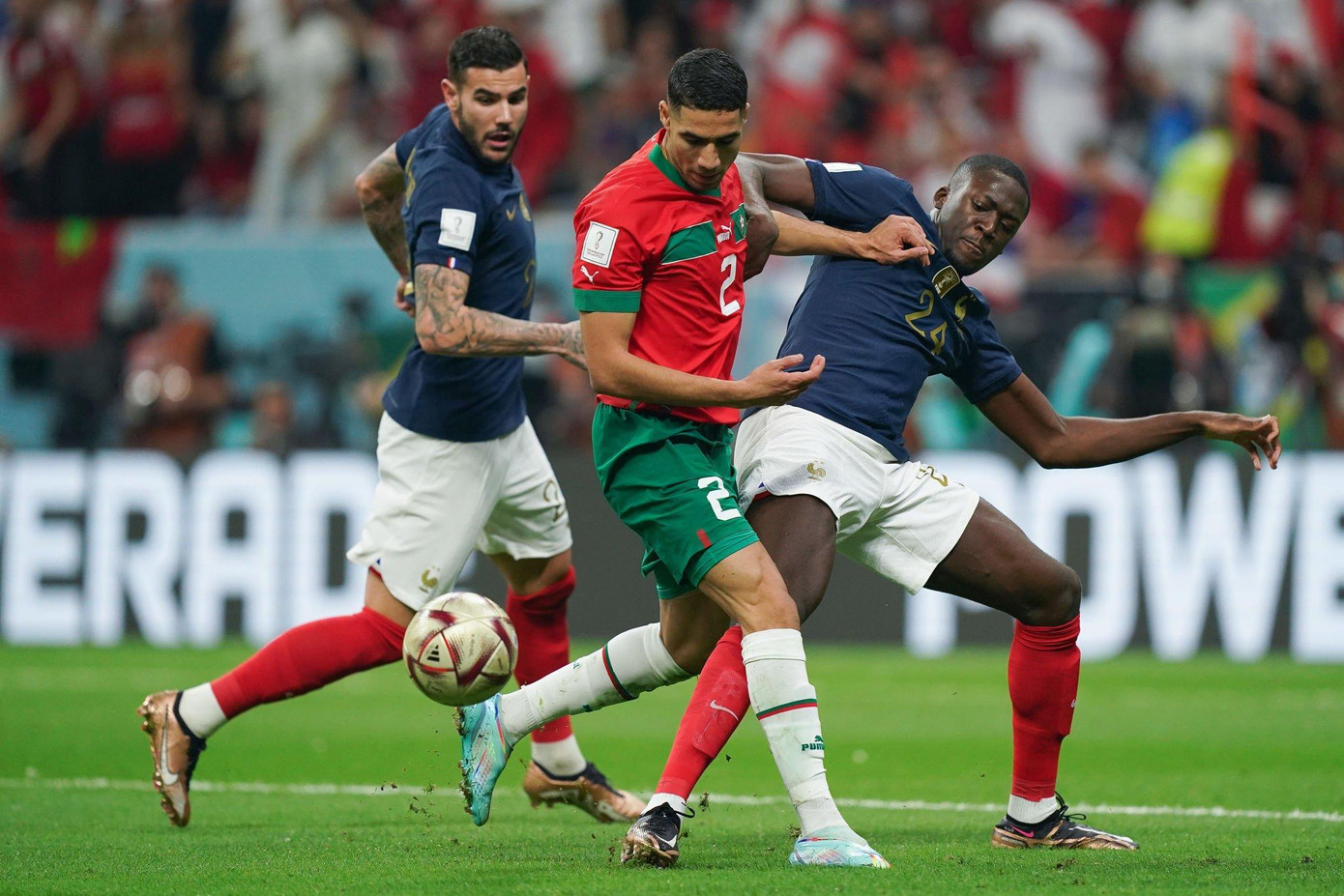 World Cup 2022: Hạ Morocco 2-0, Pháp hẹn kịch chiến Argentina ở chung kết ảnh 48