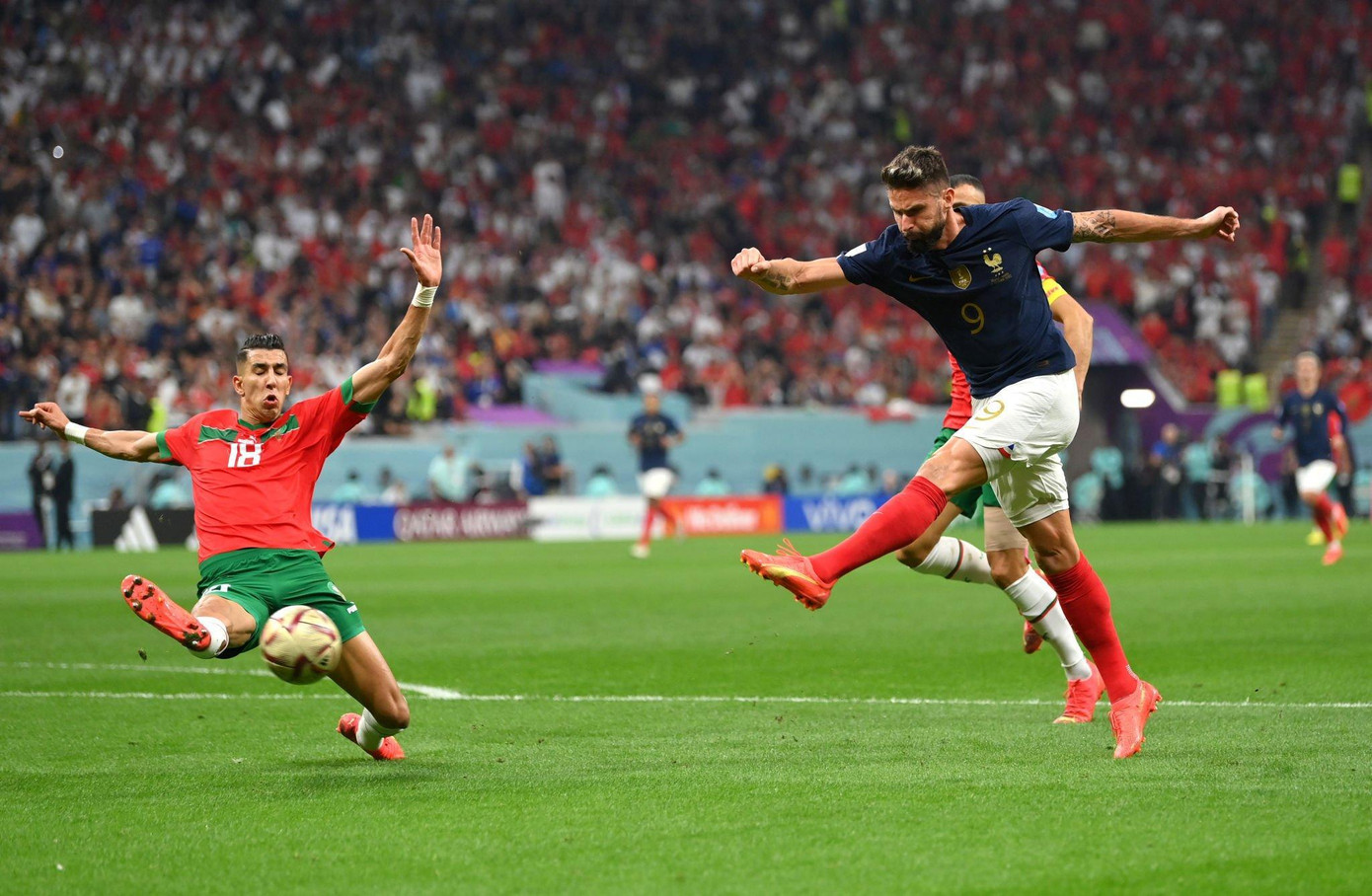 World Cup 2022: Hạ Morocco 2-0, Pháp hẹn kịch chiến Argentina ở chung kết ảnh 39