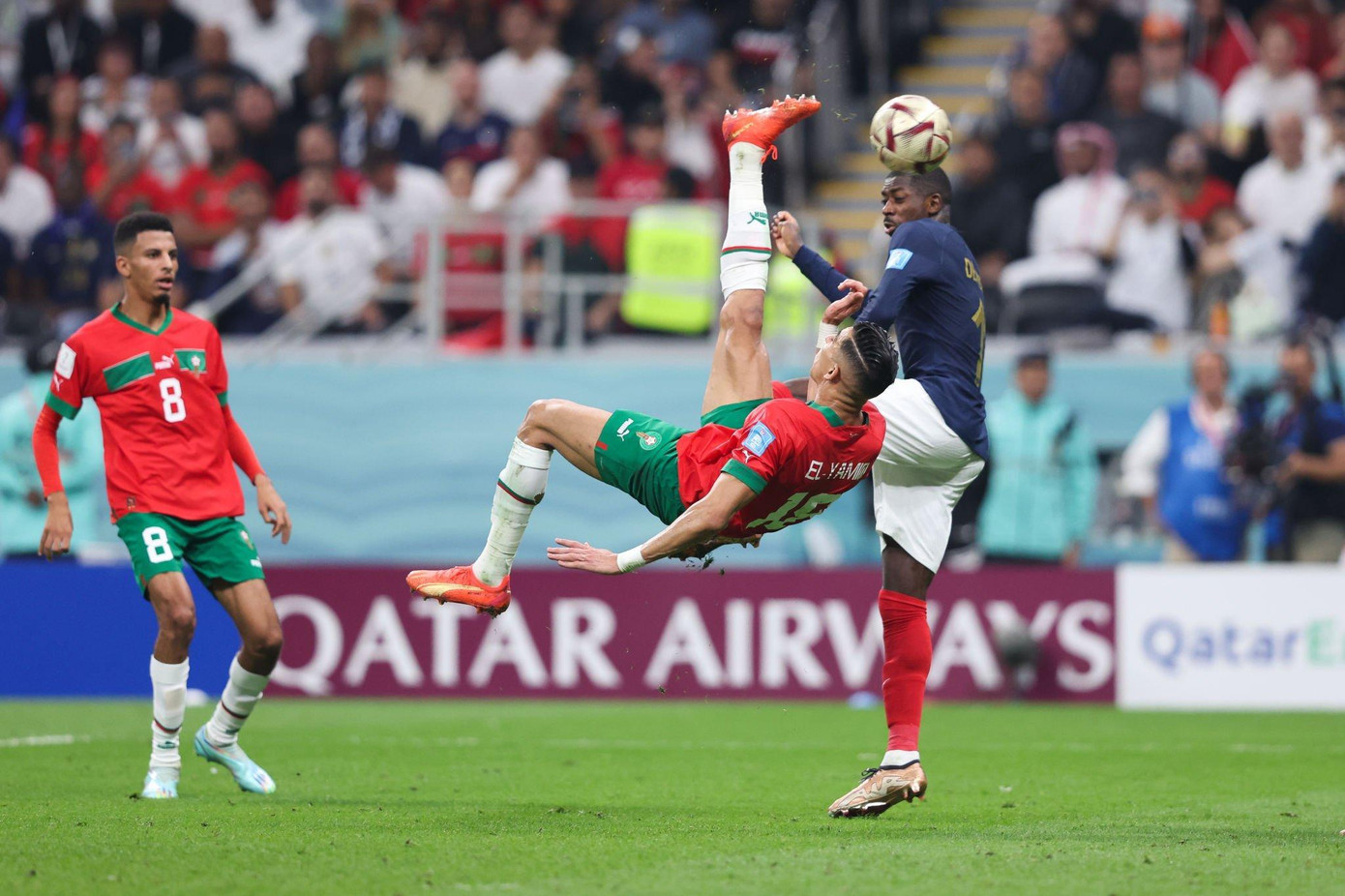 World Cup 2022: Hạ Morocco 2-0, Pháp hẹn kịch chiến Argentina ở chung kết ảnh 45